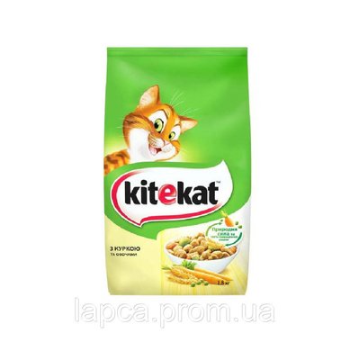 Сухий корм Kitekat курка овочі 1,8кг для котів (5900951137884) 300469 фото