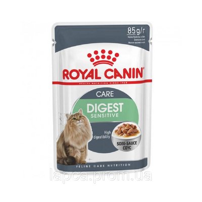 Вологий корм Royal Canin Digest Sensitive пауч 85г для котів (9003579309537) 300311 фото