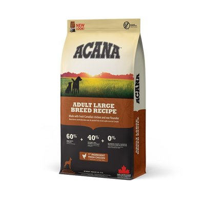Сухий корм для собак ACANA Adult Large Breed Recipe для дорослих собак великих порід 17 кг (a52117) a52516 фото