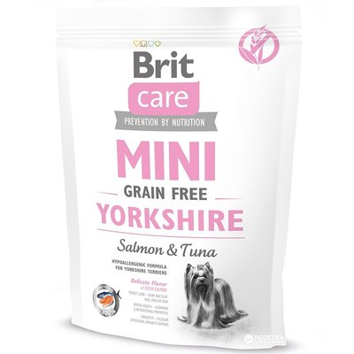 Сухий корм Brit Care GF Mini Yorkshire 400 г (д/собак малих порід) (8595602520206) 301242 фото