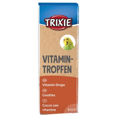 Вітаміни Trixie для птахів для зміцнення імунітету краплі 15мл арт.5031 (4011905050317) 305650 фото
