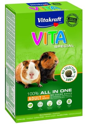 Корм Vitakraft Vita Special 600г для морських свинок (4008239253118) 301234 фото