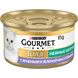 Вологий корм GOURMET Gold "Ніжні биточки" для дорослих котів, з ягням та зеленою квасолею 85 г (7613035442276) 301859 фото 1