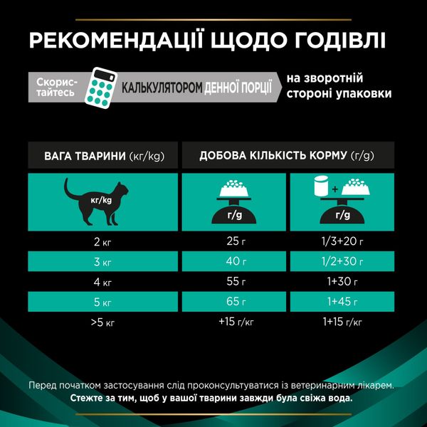 Сухой корм Pro Plan Veterinary Diets EN сухой корм 400г для кошек (7613035156371) 300972 фото