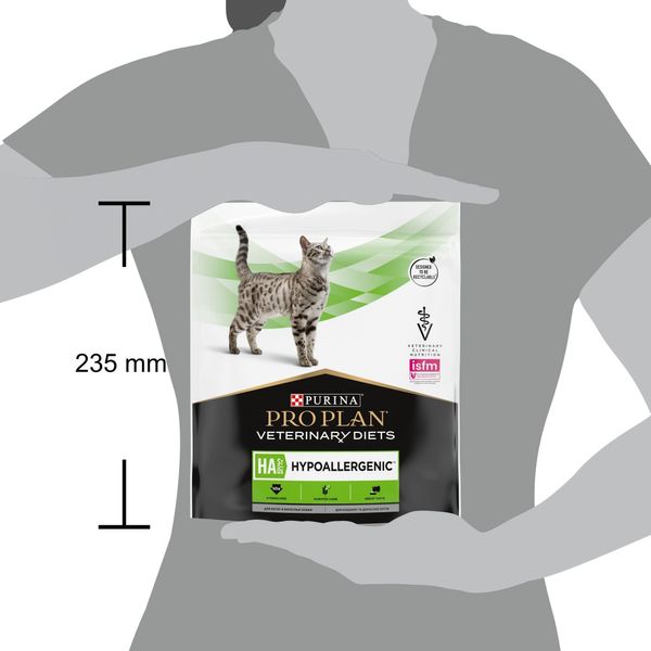 Сухой корм ProPlan Veterinary Diets HA HYPOALLERGENIC 325г для кошек при пищевой аллергии (7613035154438) 300633 фото