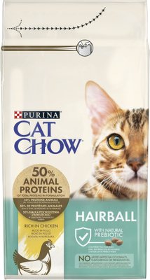 Сухий корм Cat Chow Hairball Control 1,5кг для котів (5997204514486) 301847 фото