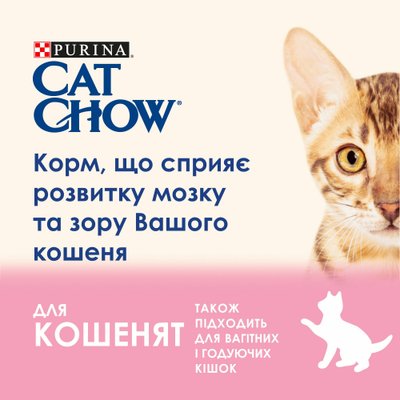 Сухий корм Cat Chow Kitten курка 15 кг для кошенят (5997204514028) 301997 фото