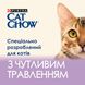 Вологий корм CAT CHOW Sensitive для котів із чутливою системою травлення, з лососем та цукіні 85 г (7613037025521) 300850 фото 2