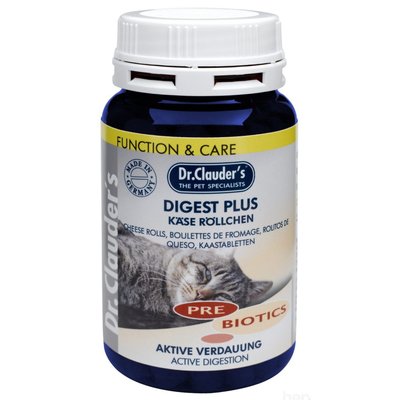Витамины для котов Dr.Clauder's Digest Plus Cheese Rolls 100г (4014355062022) 21206002 фото