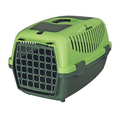 Переноска Trixie для собак та котів Capri 2 пластикова зелена до 8кг XS-S 37*34*55см (4011905398242) 300995 фото