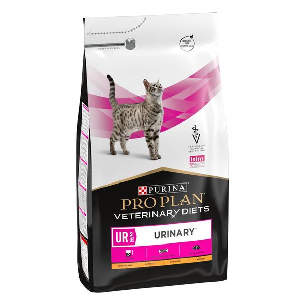 Сухой корм Pro Plan Veterinary Diets UR ST/OX Urinary курица 5 кг для кошек (7613035163942) 302199 фото