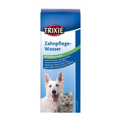Вода для зубів Trixie для собак і котів зі смаком яблука 300мл арт.25445 (4011905254456) 302412 фото
