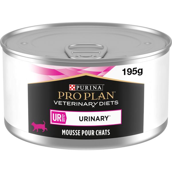 Влажный корм ProPlan Veterinary Diets UR Mousse Turkey Urinary индейка консервная 195г мусс для кошек 302200 фото