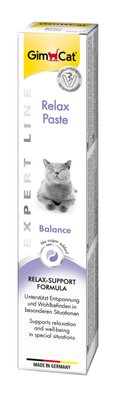 Вітаміни GimCat для котів ГімКет Експерт Лайн Релакс паста 50г арт.421698 (4002064421698) 304891 фото