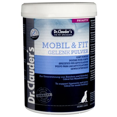 Вітаміни для собак Dr.Clauder'sMobil & Fit Joint Powder 1100г (4014355162098) 31602008 фото