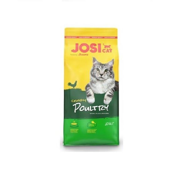 Сухий корм JosiCat Crunchy Poultry птиця 650г для дорослих котів (4032254753407) 300023 фото