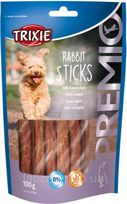 Ласощі Trixie палички Rabbit Sticks кролик 100гр для собак (4011905317090) 302014 фото
