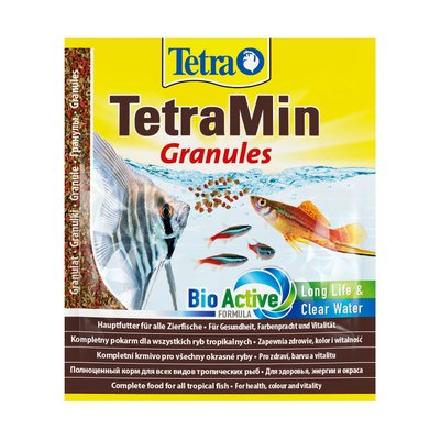 Корм Tetra гранули для акваріумних рибок Тетра Мін Гранули 15г (4004218134492) 305370 фото