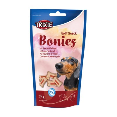 Вітаміни Trixie для собак Bonies з яловичиною та індичкою 75г (4011905314914) 301552 фото