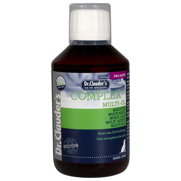 Вітаміни для собак Dr.Clauder'sHair & Skin Multi Derm Complex10 Oil 250мл (4014355160117) 31601011 фото