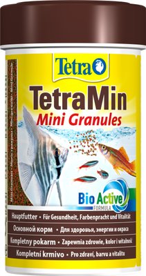 Корм Tetra гранули для акваріумних рибок Тетра Мін Міні Гранули 100мл (4004218135420) 305371 фото