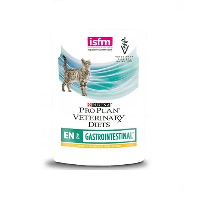 Влажный корм ProPlan Veterinary Diets EN кусочки в соусе курица 85 гр для кошек (7613287026514) 301562 фото