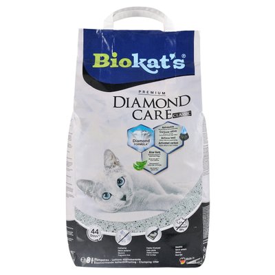 Наповнювач Biokats для котячого туалету Diamond Care Classic 8л (4002064613253) 305237 фото