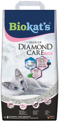 Наповнювач Biokats для котячого туалету Diamond Care Fresh 8л (4002064613260) 305238 фото
