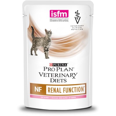 Вологий корм Pro Plan Veterinary Diets NF пауч лосось 85г для котів (7613287026644) 301252 фото