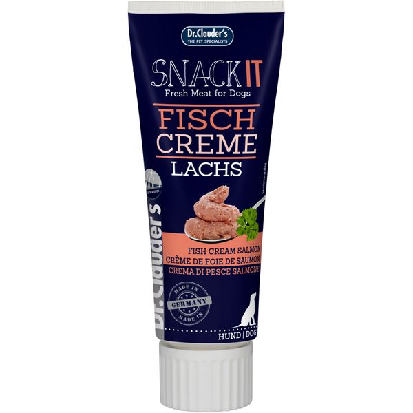 Ласощі для собак Dr.Clauder's Snack IT Salmon Cream for dogs 75г (4014355337113) 33711075 фото