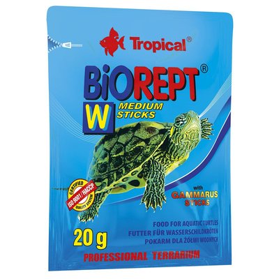 Корм Tropical для рептилій Тропікал БІОРЕПТ В у вигляді ганул 20г (5900469113417) 305325 фото