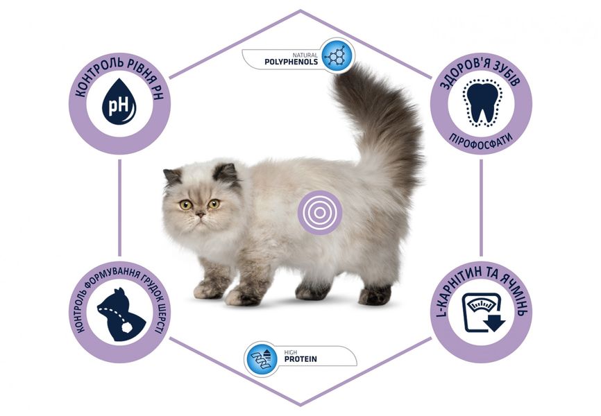 Сухой Корм ​​Advance Cat Sterilized Hairball для вывода шерсти у стерилизованных кошек с индейкой 1,5 кг (8410650218649) Арт.921864 65838763 фото