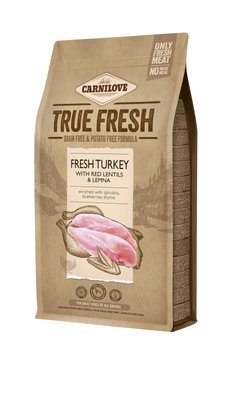 Корм Carnilove True Fresh сухий для дорослих собак всіх порід Карнілав Тру Фреш з індичкою 1.4кг арт.171542 (8595602545957) 304422 фото