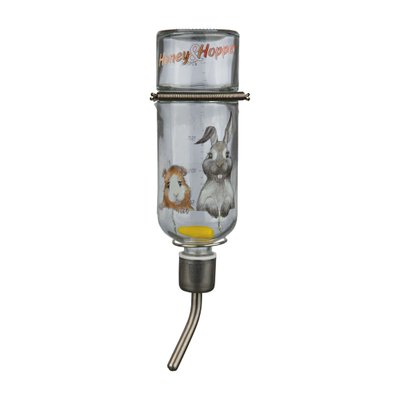 Поїлка Trixie для гризунів Honey & Hopper автоматична скляна 250мл арт.60446 (4011905604466) 305954 фото
