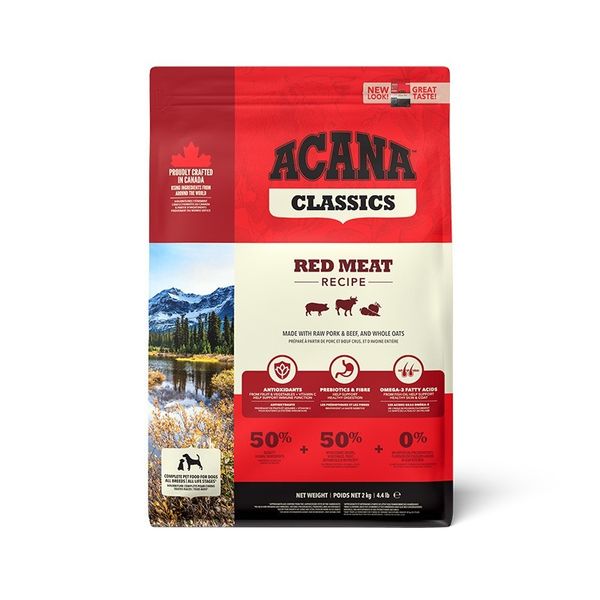 Сухий корм для собак ACANA Classic Red для всих порід та стадій життя 2.0 кг (a56120) a52522 фото