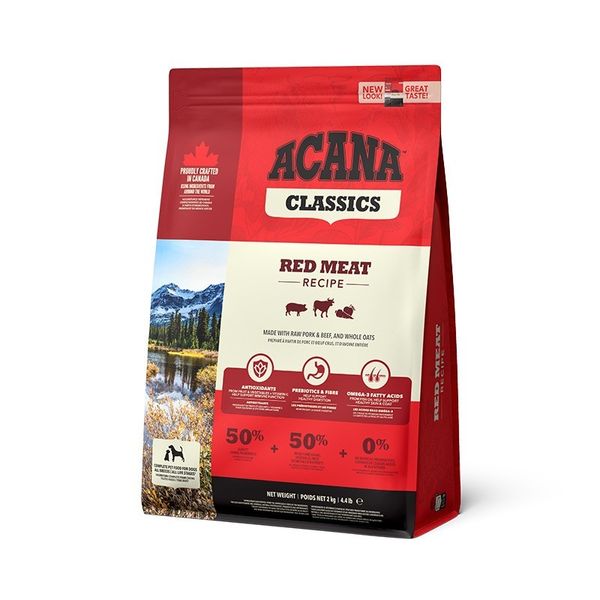 Сухий корм для собак ACANA Classic Red для всих порід та стадій життя 2.0 кг (a56120) a52522 фото